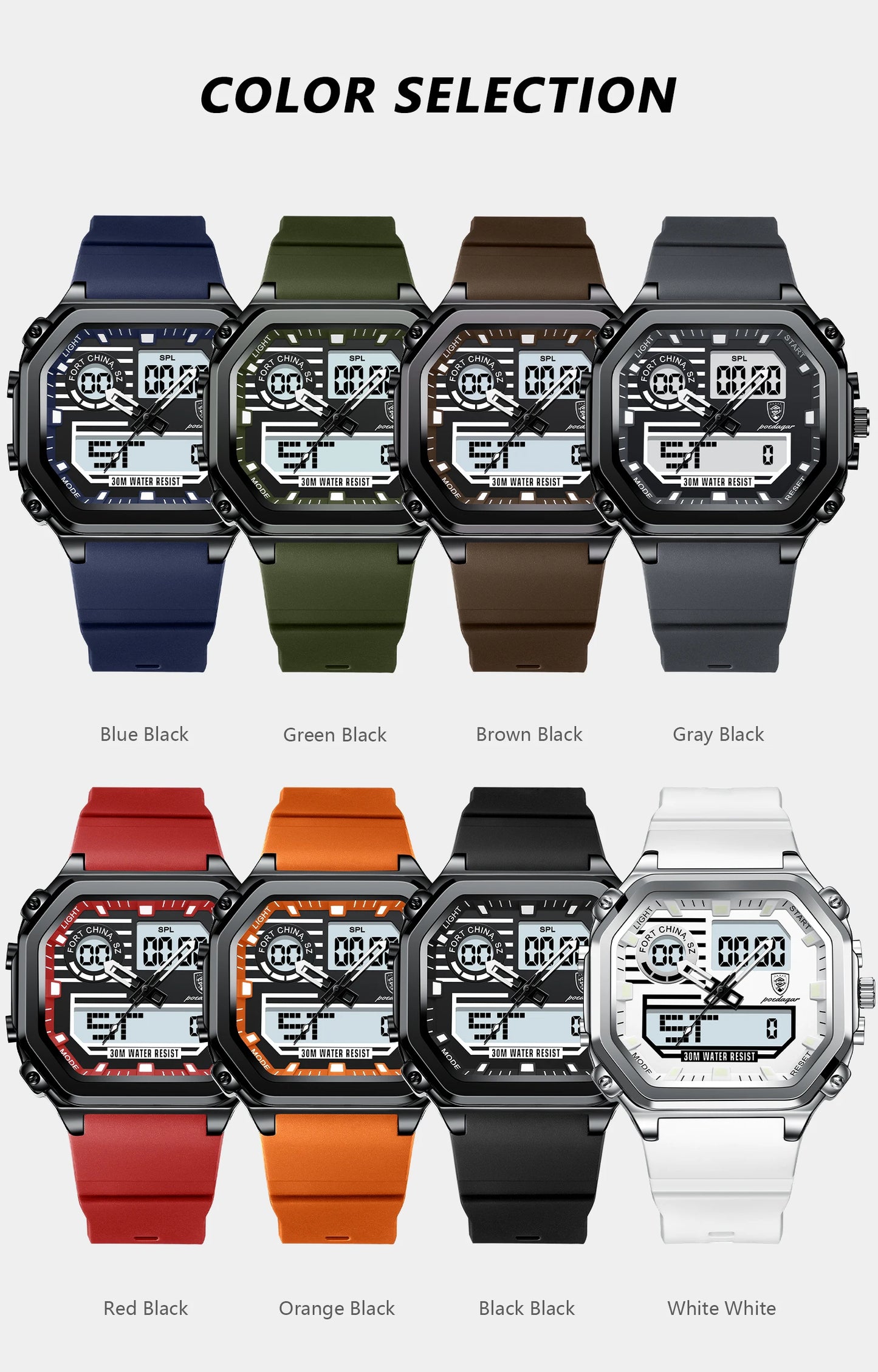 Relógio de pulso Masculino Javir 993
