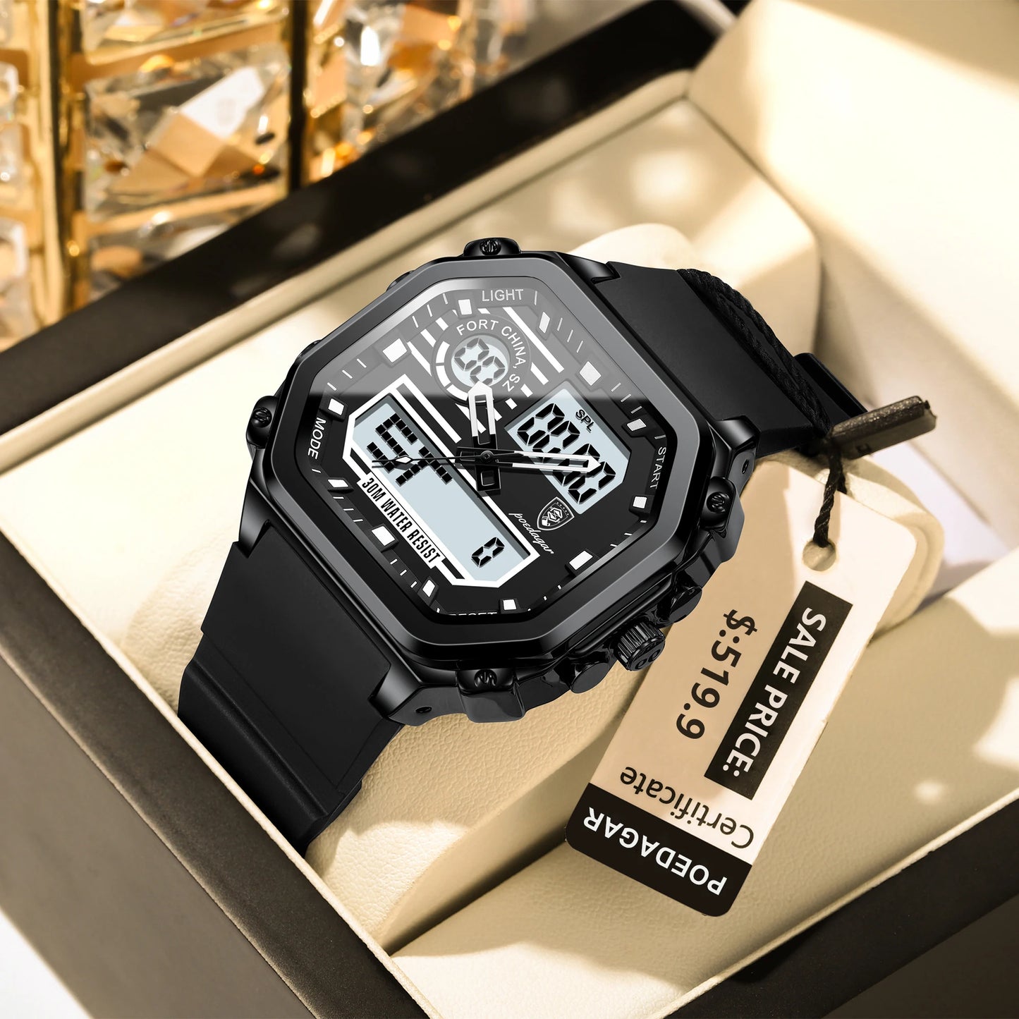 Relógio de pulso Masculino Javir 993
